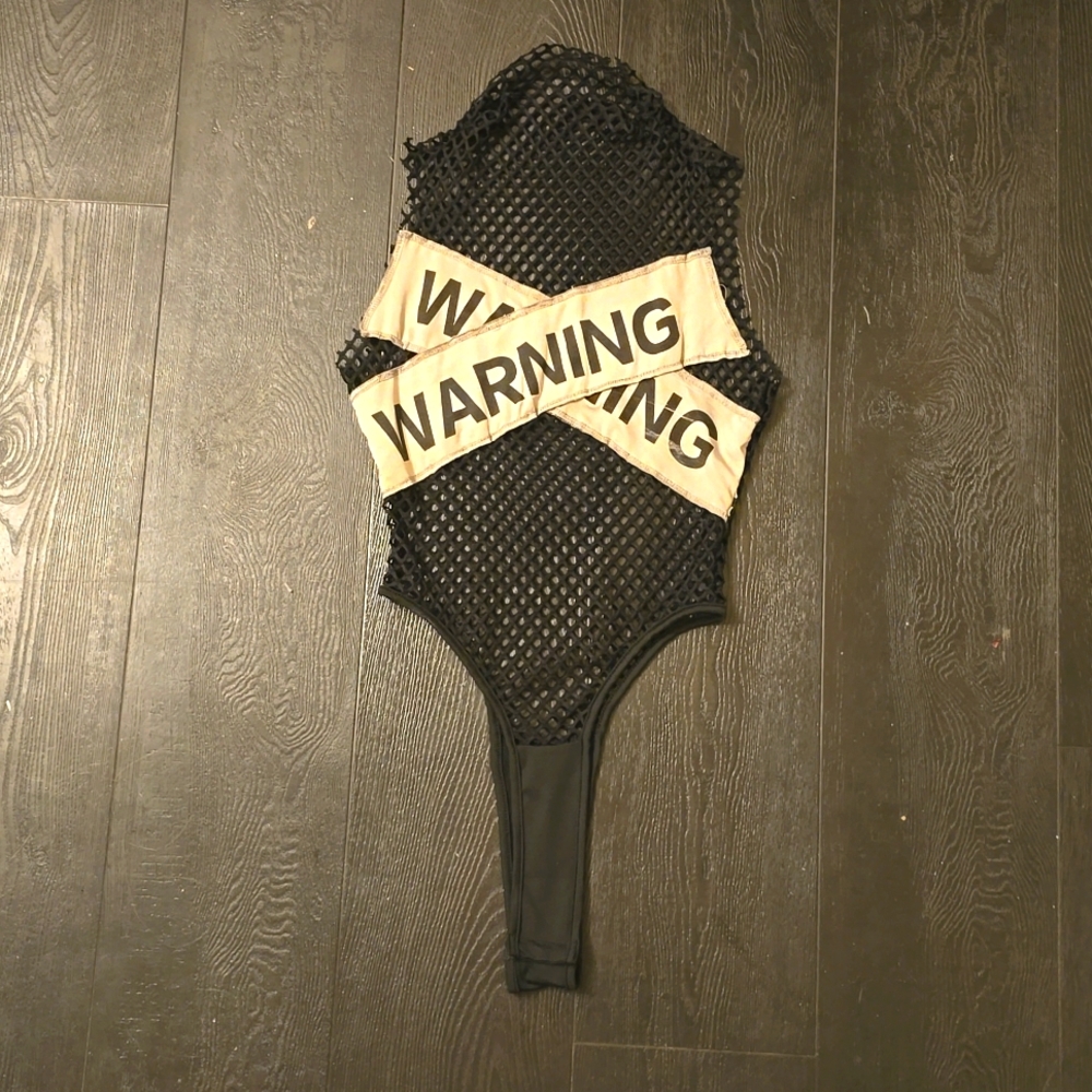 Warning Bodysuit